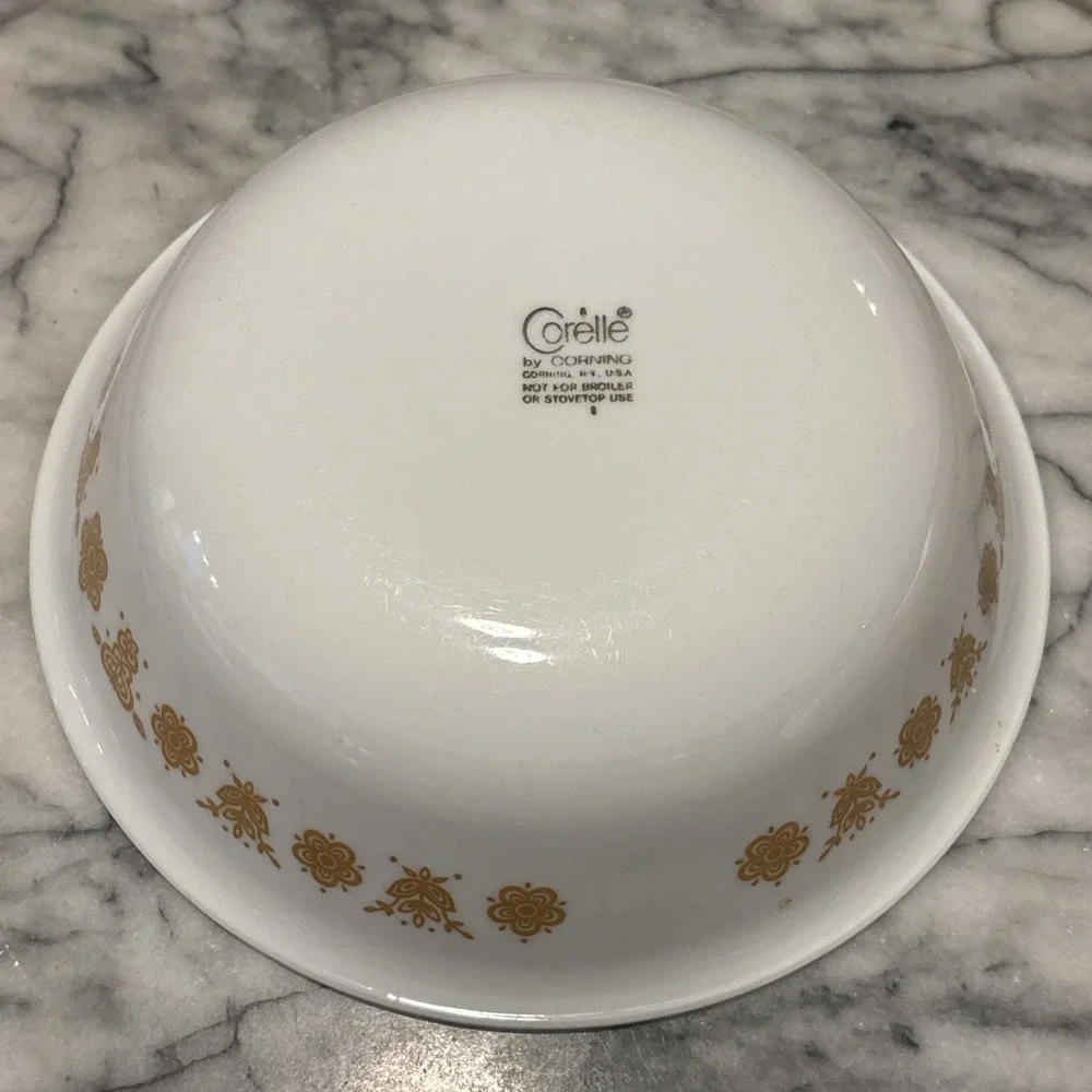 Corelle 2pc vtg