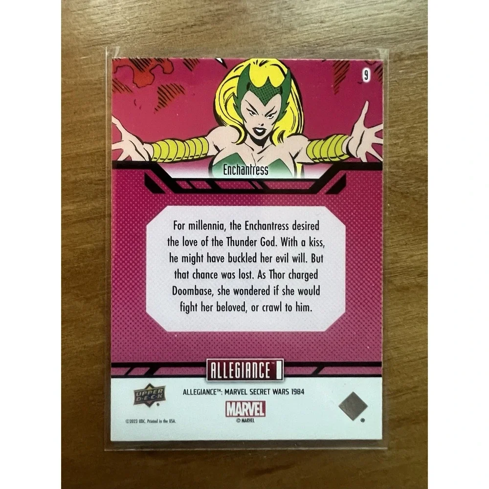2024 Marvel Allegiance Secret Wars Enchantress Base‎ #9