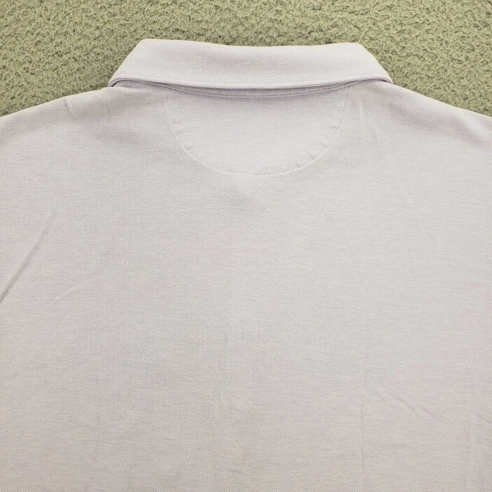 Banana Republic Shirt Mens Large Purple Short Sleeve Casual Preppy‎ Classiccore
