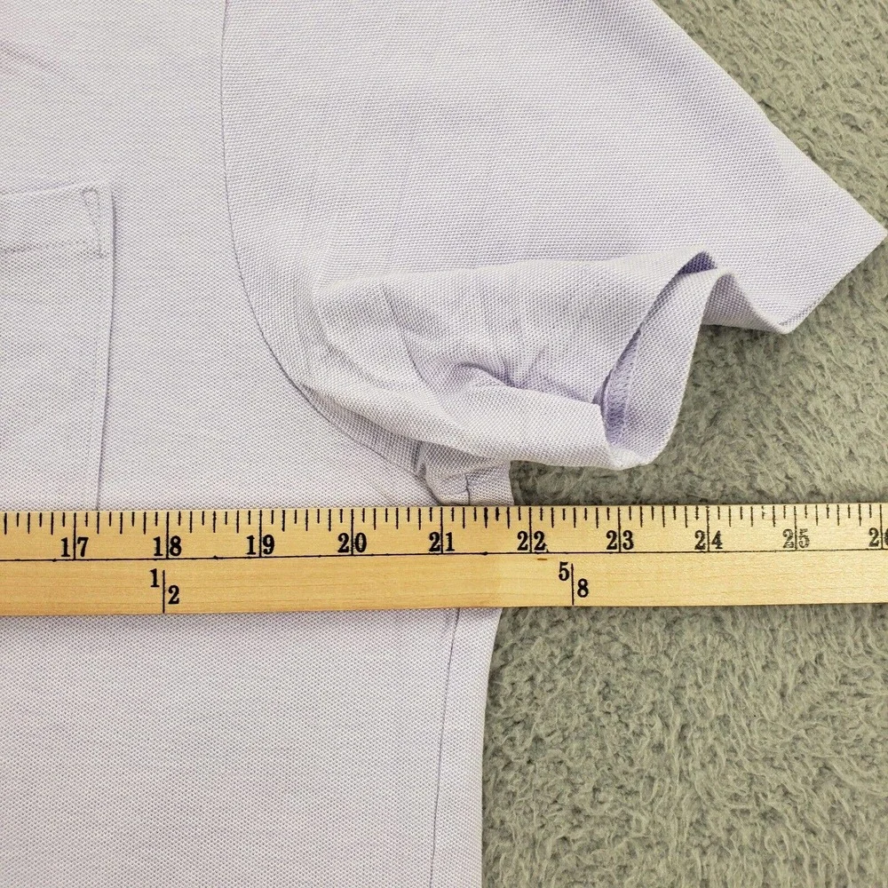 Banana Republic Shirt Mens Large Purple Short Sleeve Casual Preppy‎ Classiccore