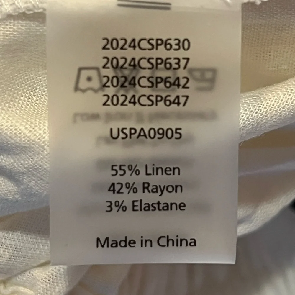 Universal Standard linen blend