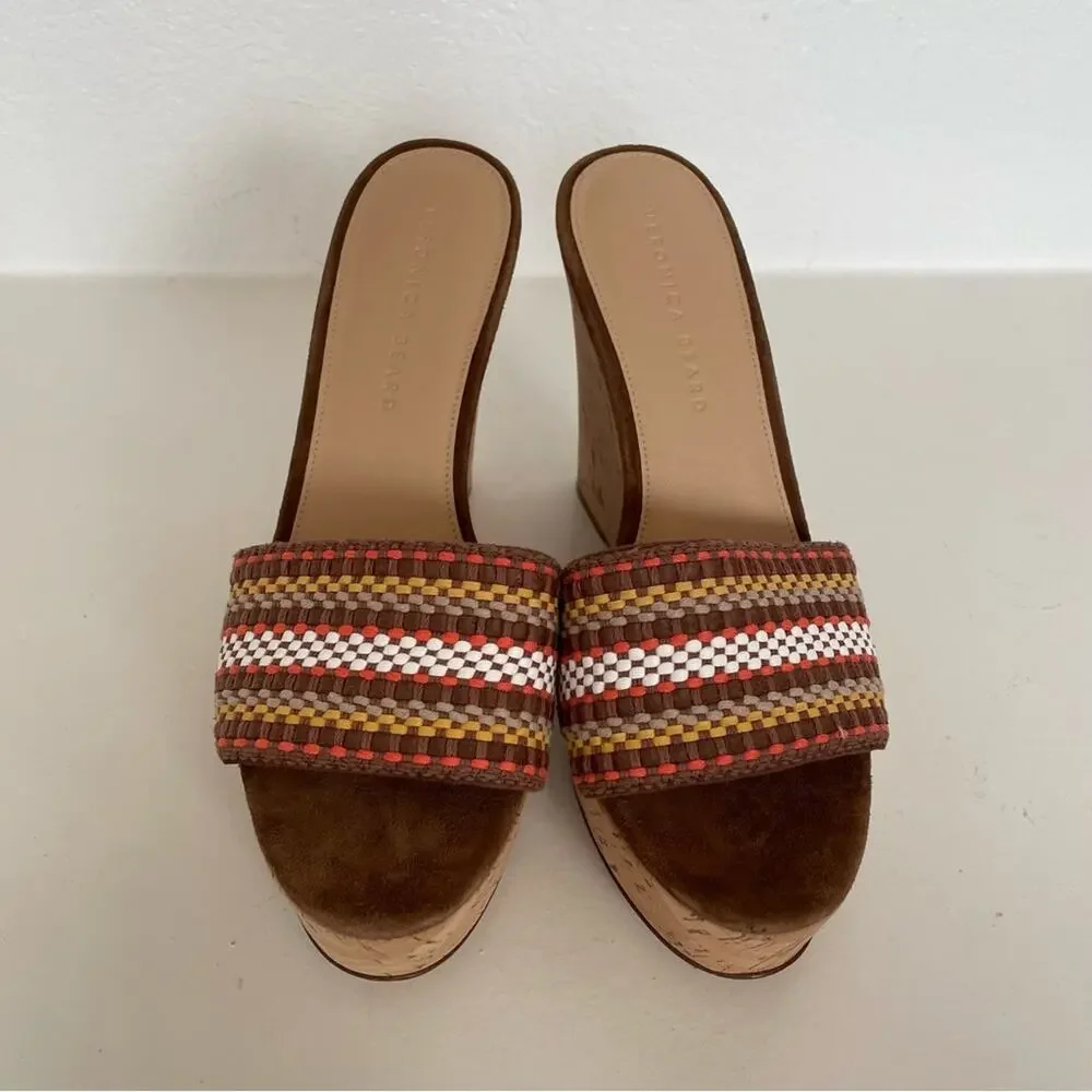 Veronica Beard woven cork