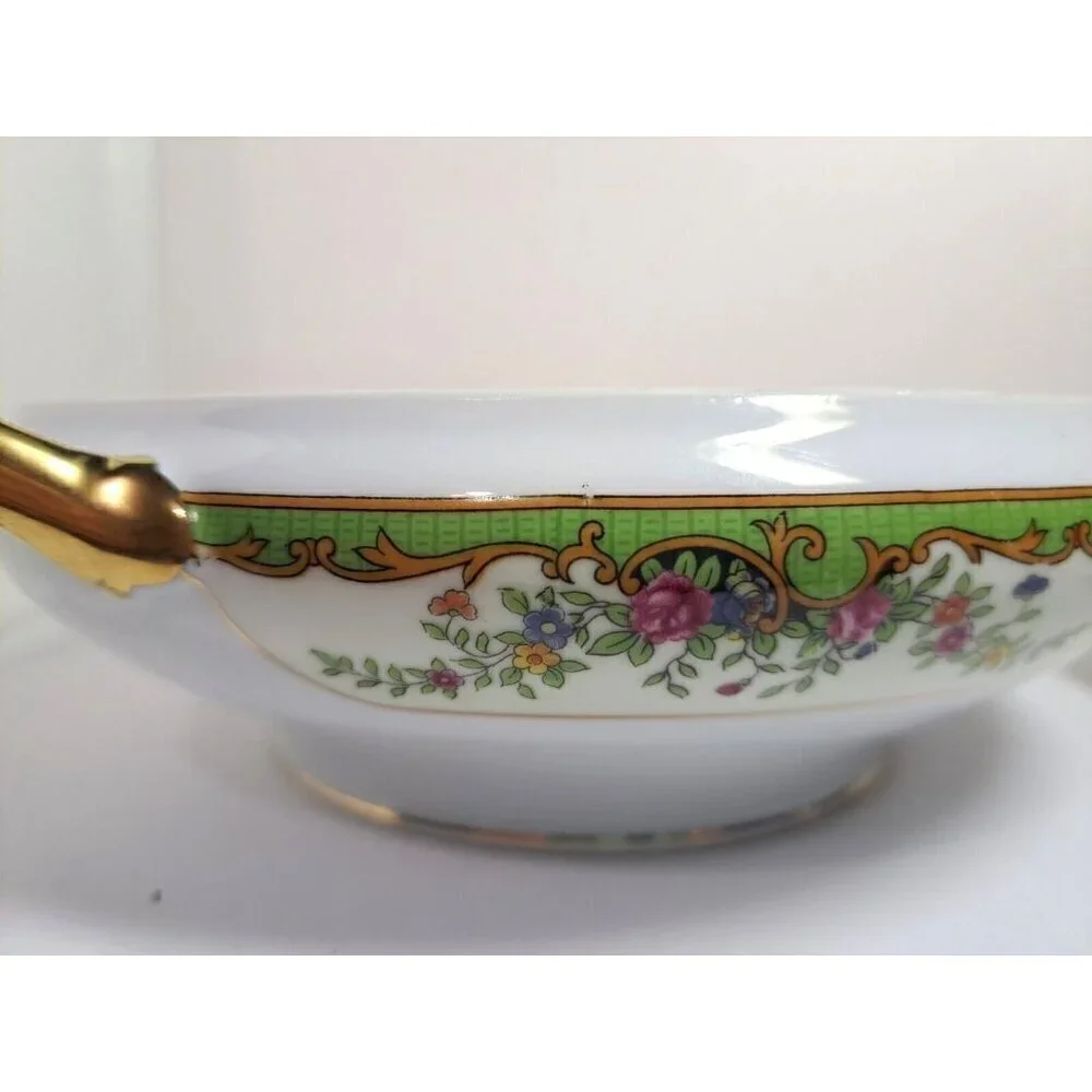 Vintage Noritake Nordich Round Covered Vegetable Serving Bowl