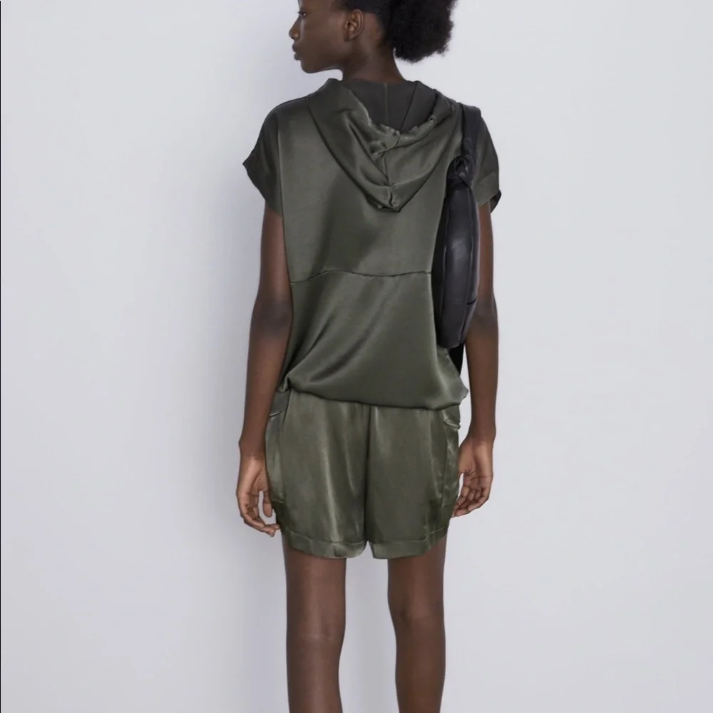 Zara khaki high