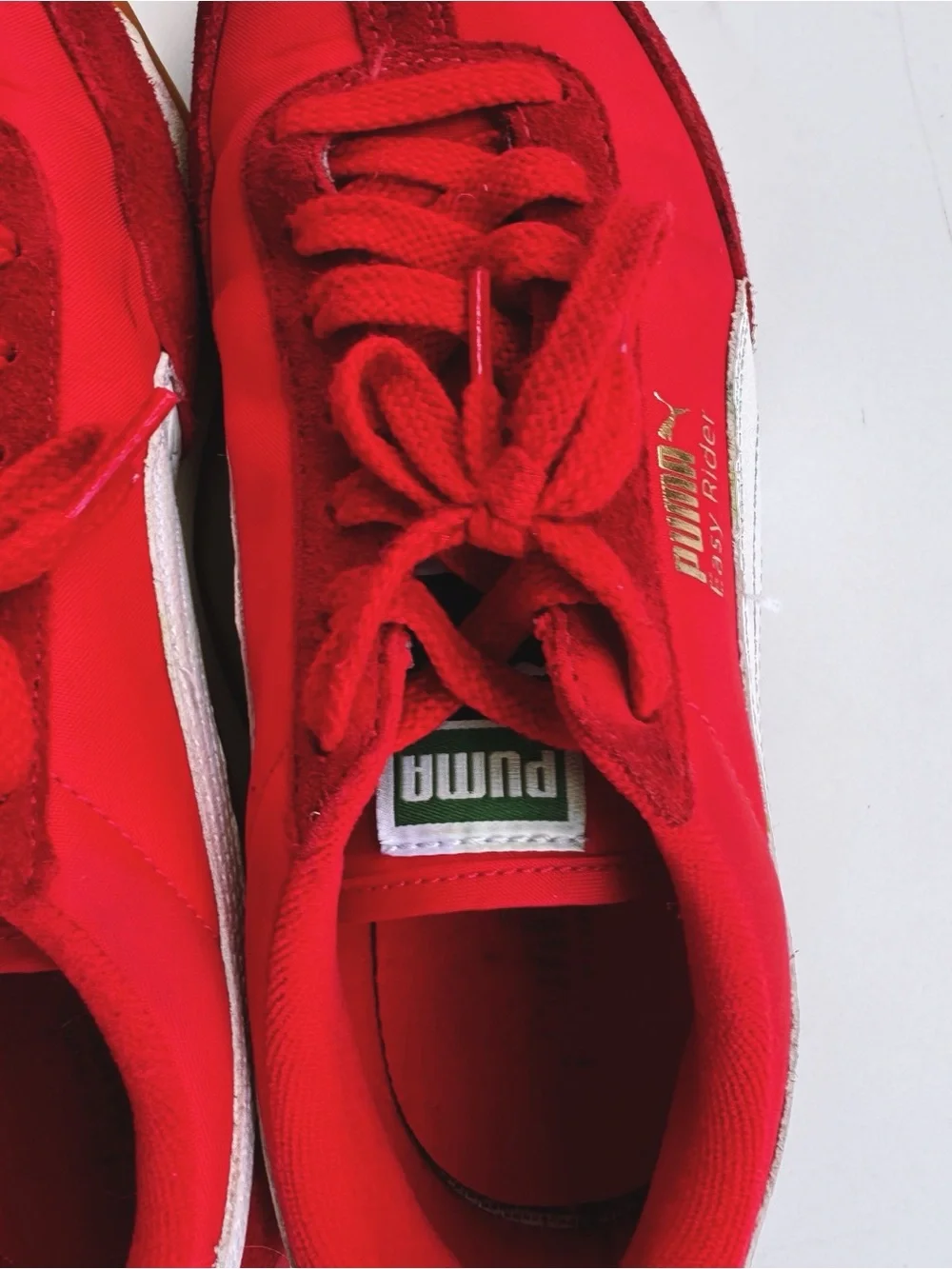 Puma red women