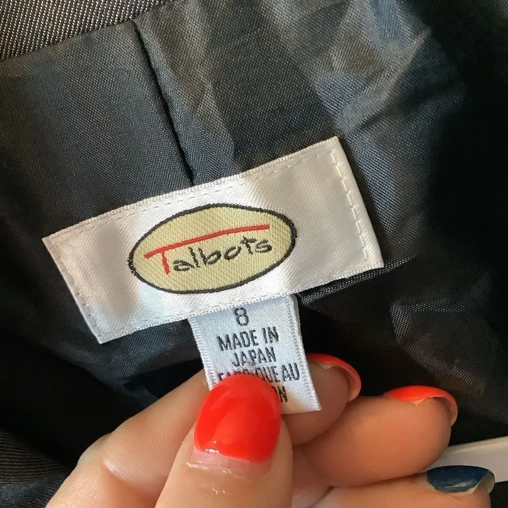 Talbots Dark Denim‎ Jacket/Blazer 😎☕️👠