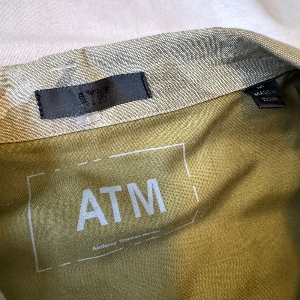 ATM Medium Camo Field Jacket Utility Military Camouflage ~Anthony Thomas Melinno