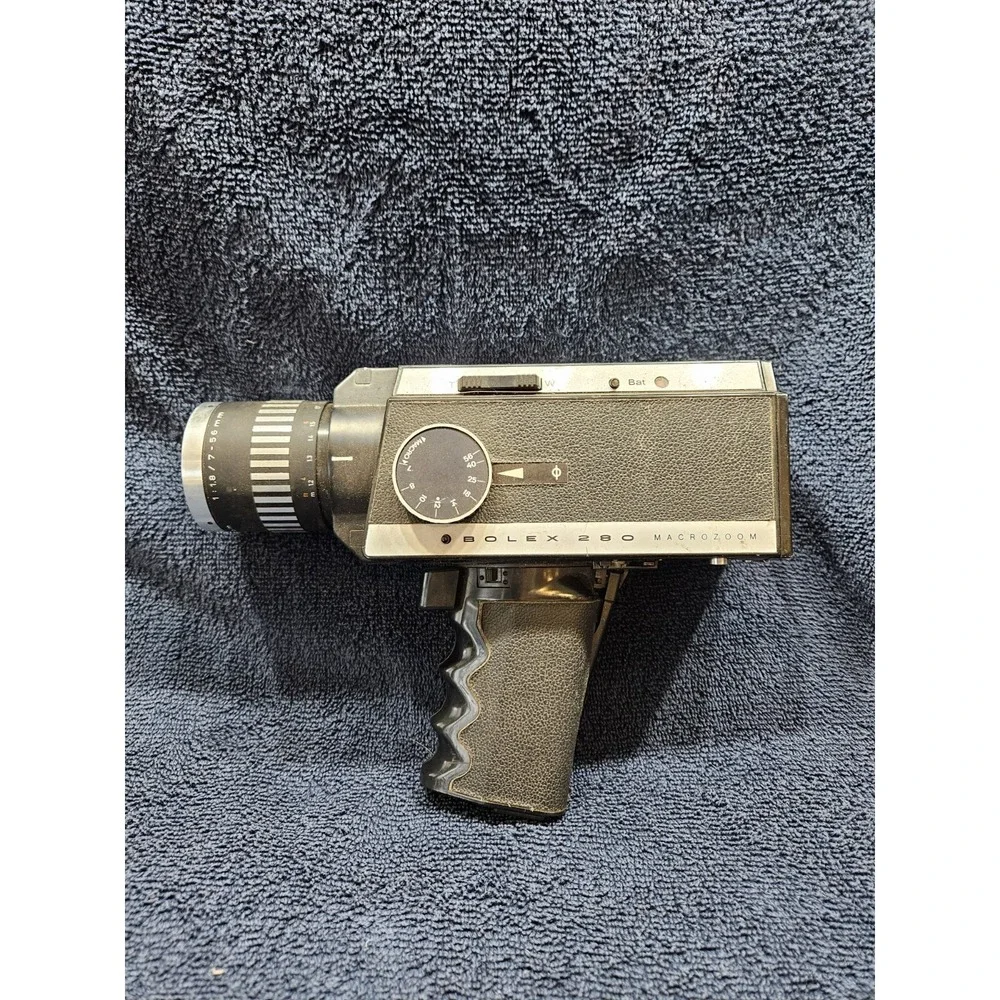 Vintage Bolex 280 Macrozoom Video Movie Camera 1:1.8/7-56mm 11