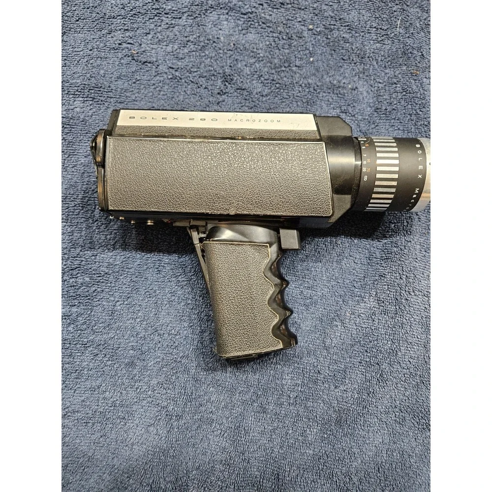Vintage Bolex 280 Macrozoom Video Movie Camera 1:1.8/7-56mm 11