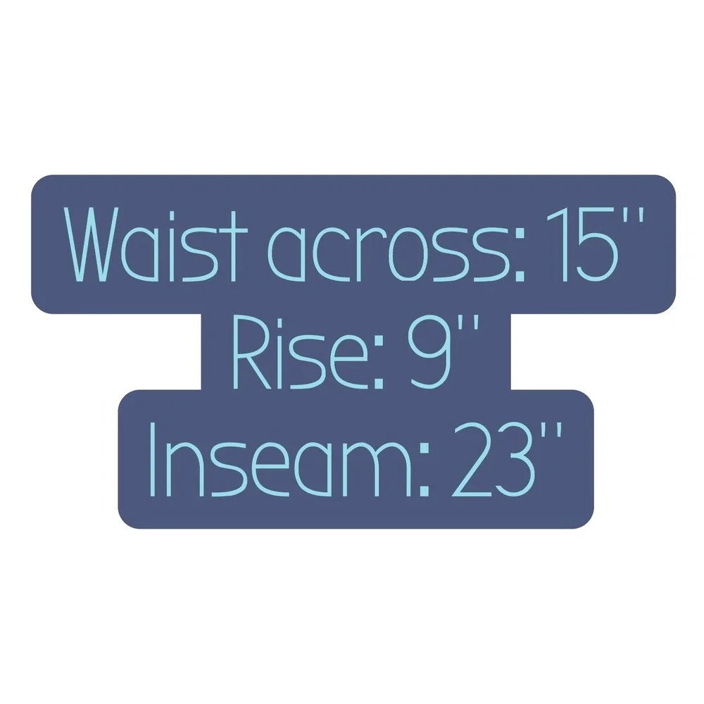 Faded Glory measurements waist