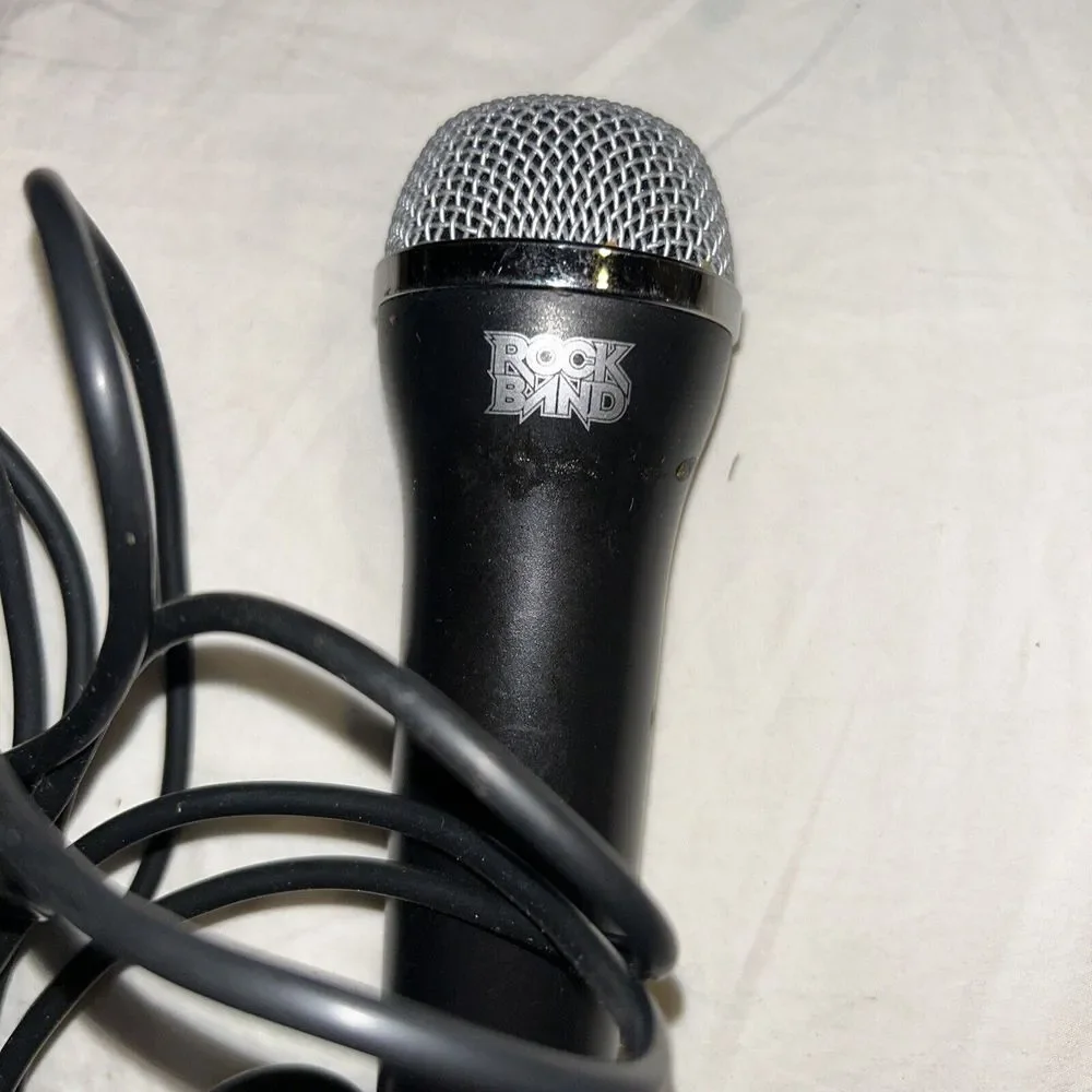 Genuine Rock Band 1 2 3 4 USB MICROPHONE for PS3 / Wii‎ / Xbox 360 / PS2 Mic A1