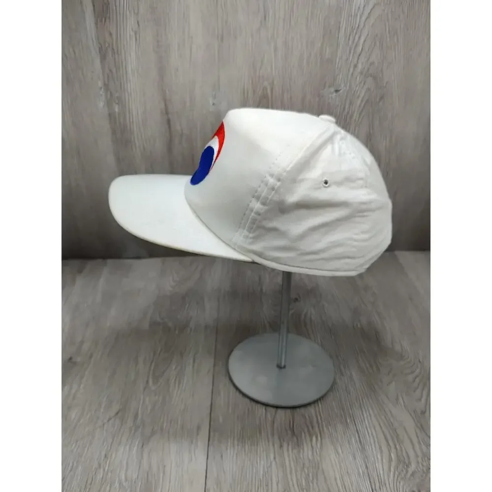 Vintage Pepsi Hat White large Logo Baseball Cap‎ Embroidered Snapback