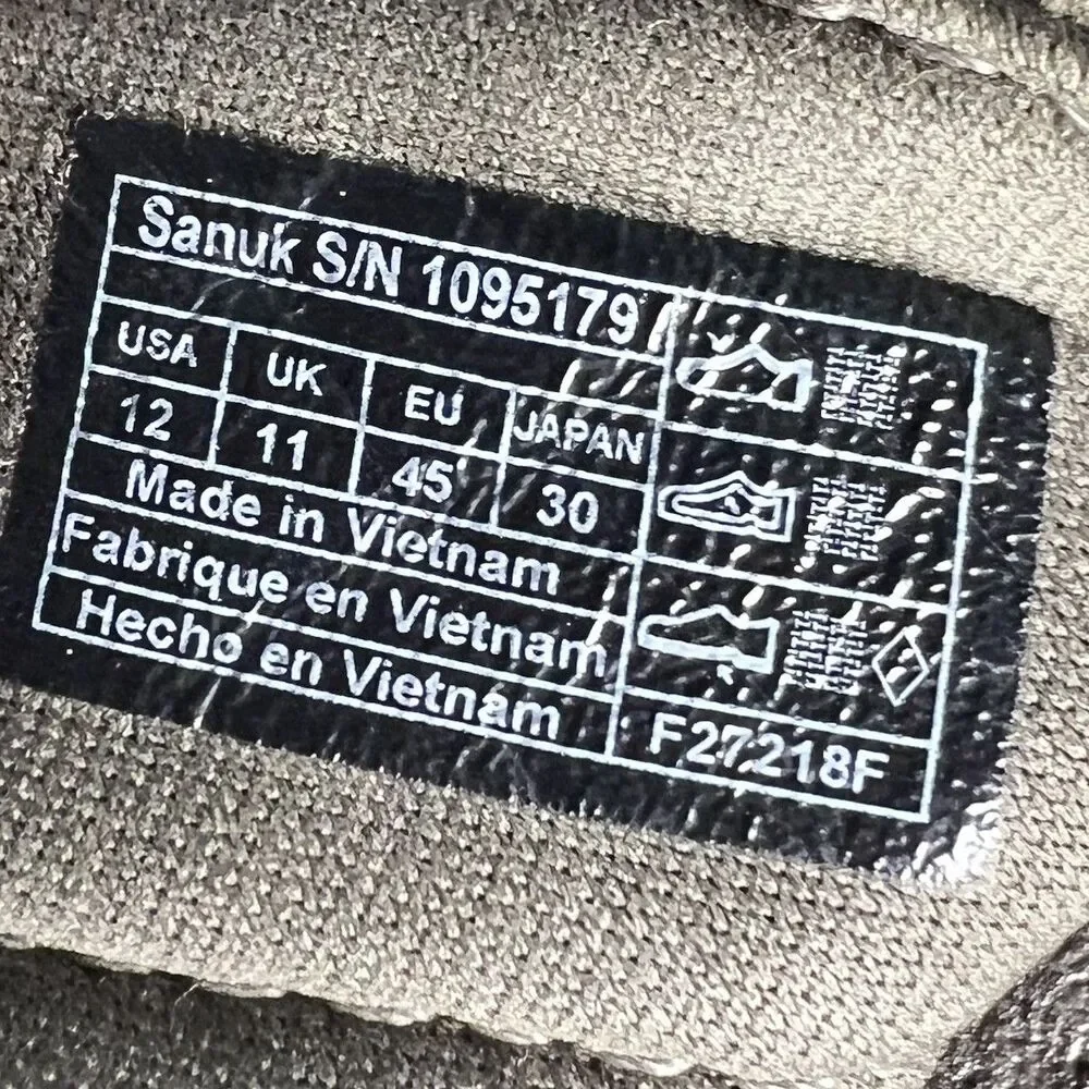 Sanuk Beer Cozy 3 Flip Flop Sandals‎ Men’s 12 Choice Shoe