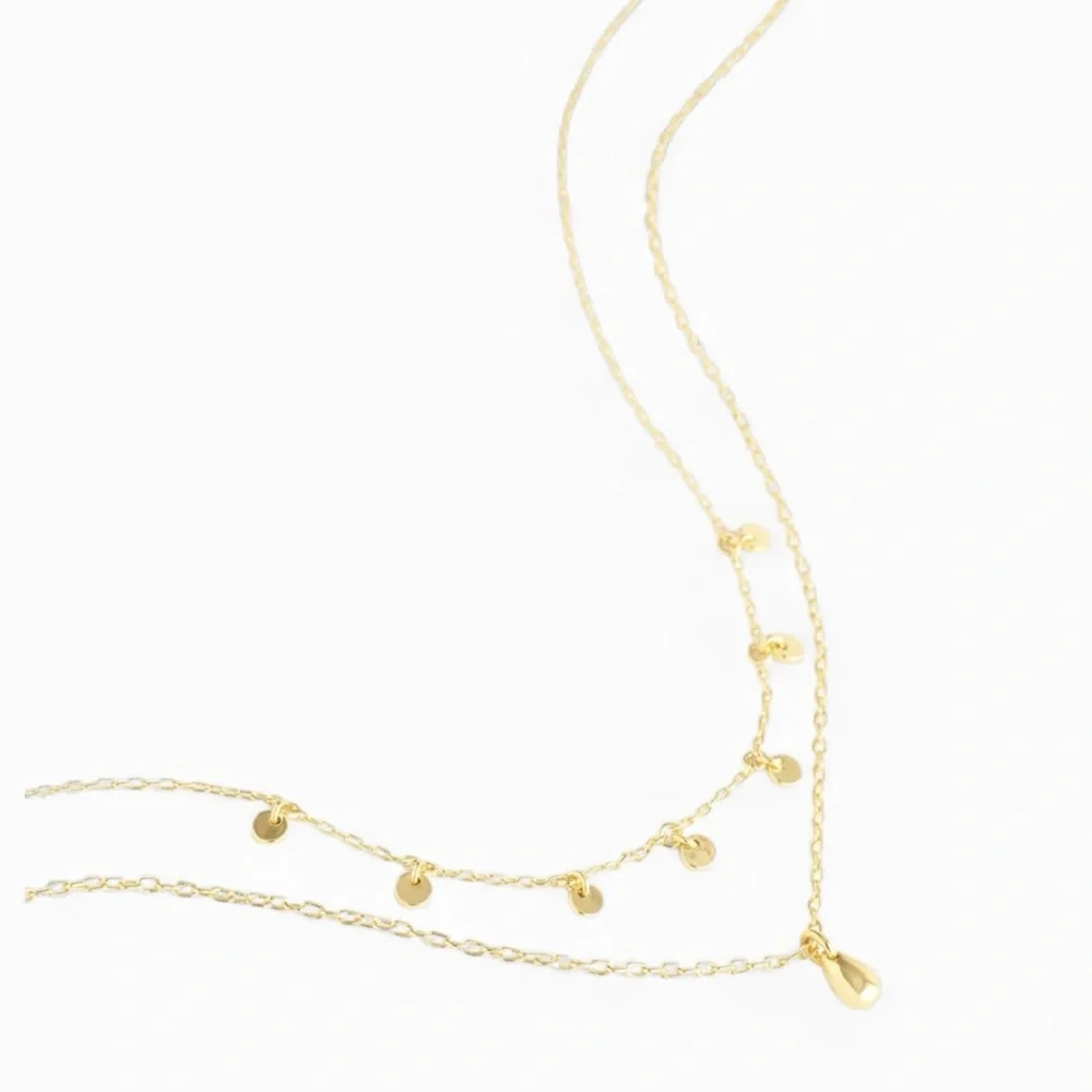 Madewell NWT Two-Pack Station &‎ Pendant Necklace Set