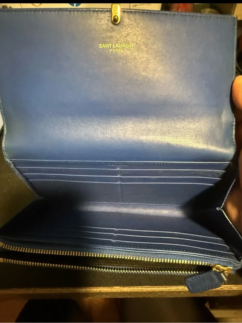Saint Laurent loved pre wallet
