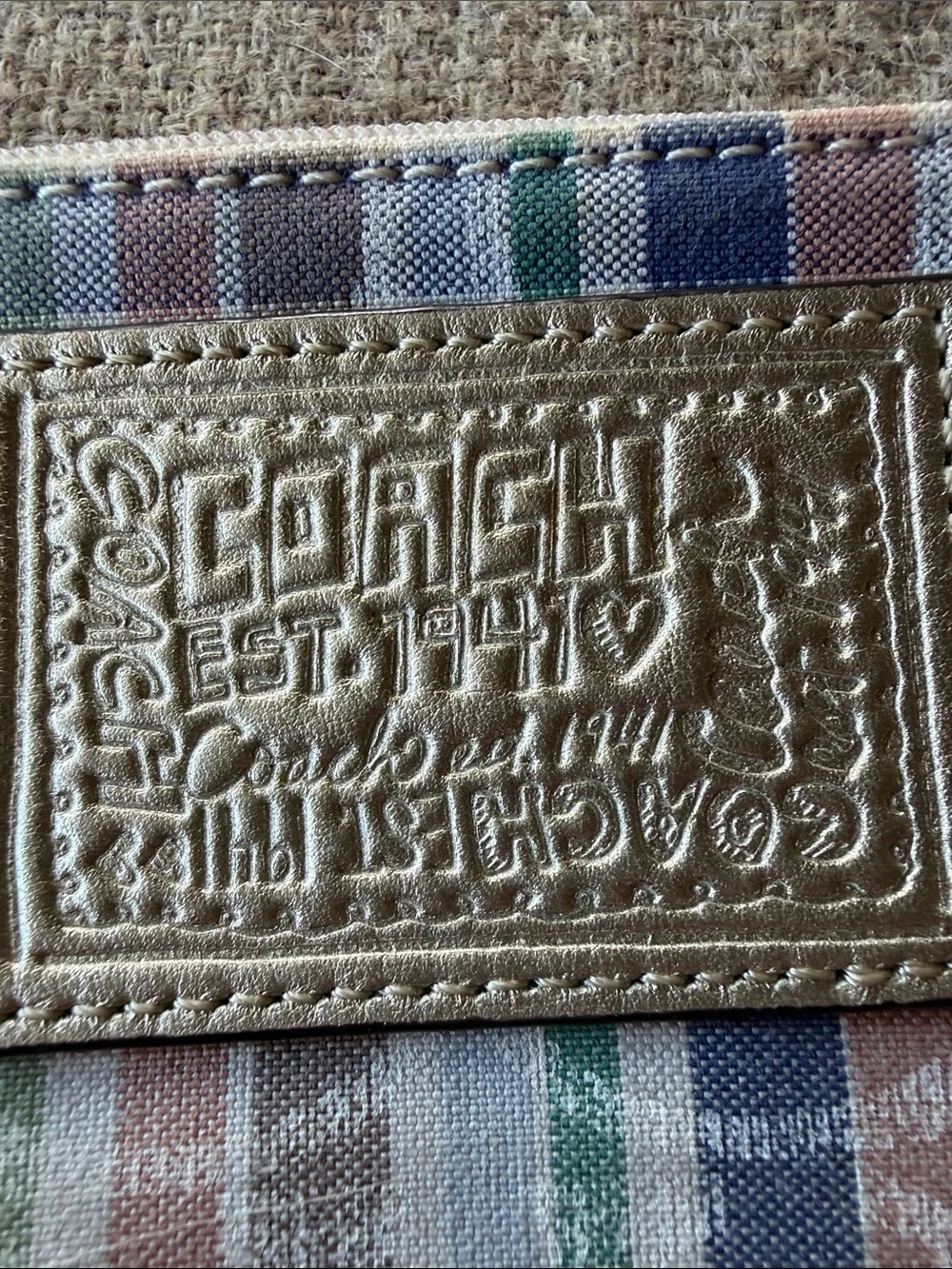 Coach compact wristlet