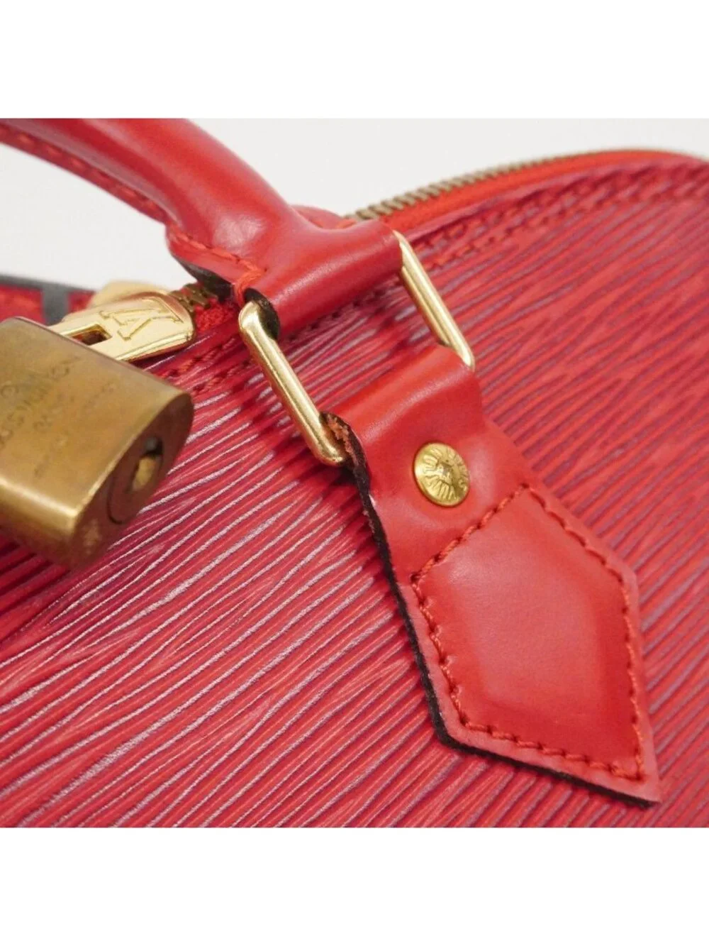 Louis Vuitton Handbag Epi Alma Castilian