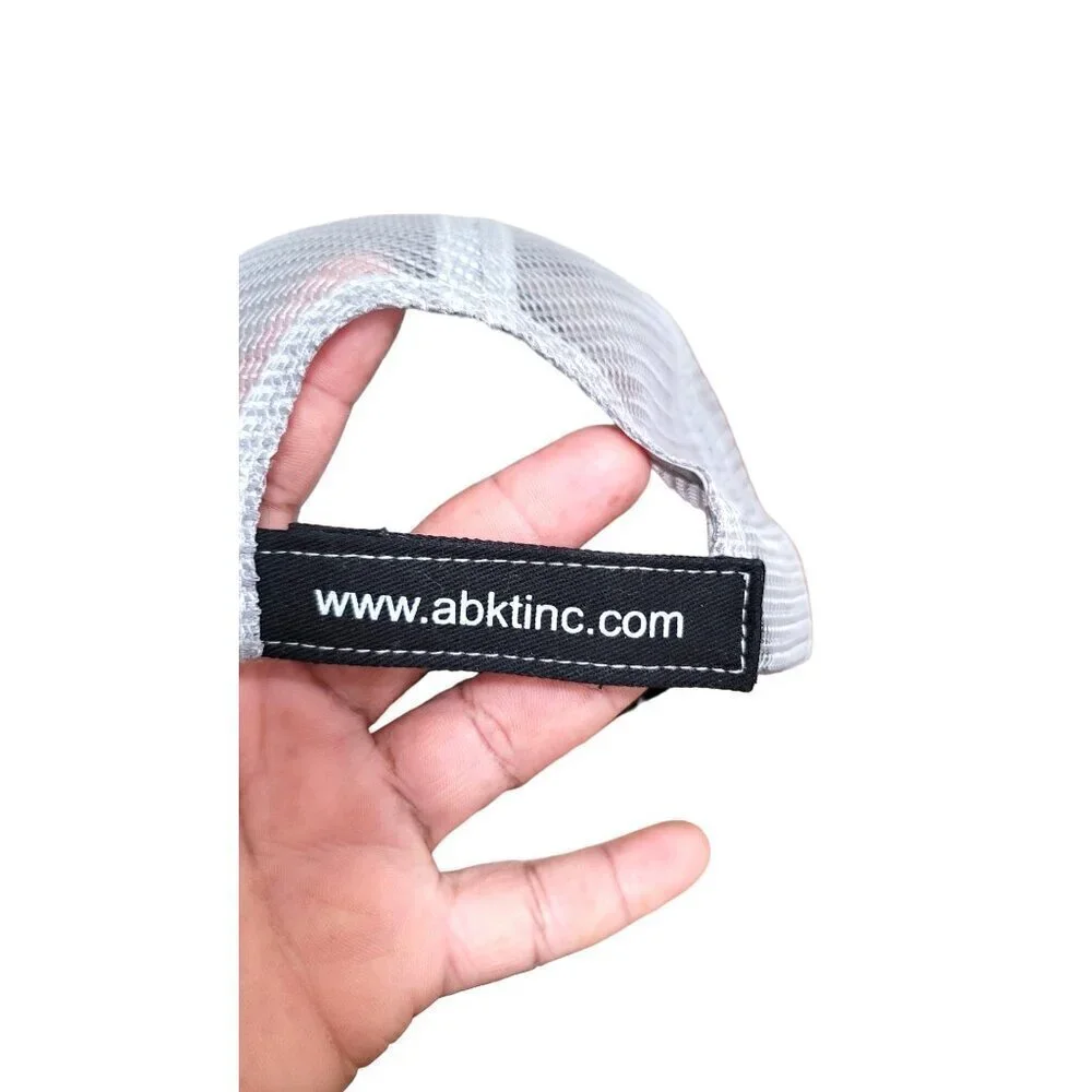 ABKT Trucker Hat  Black & Gray  Adjustable  Embroidered‎ Logo
