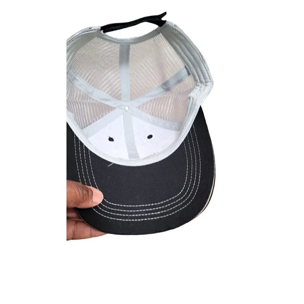 ABKT Trucker Hat  Black & Gray  Adjustable  Embroidered‎ Logo