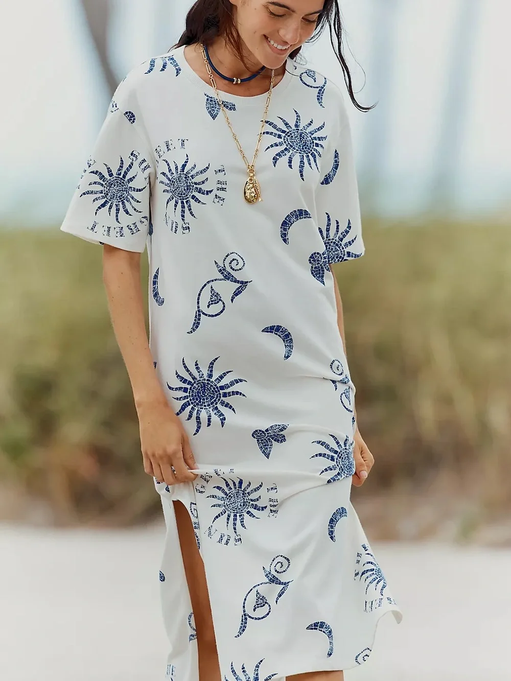 Celandine lightweight maxi