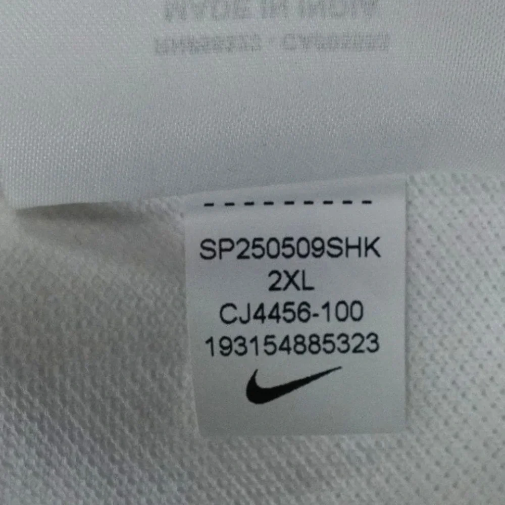 Nike clothing material type