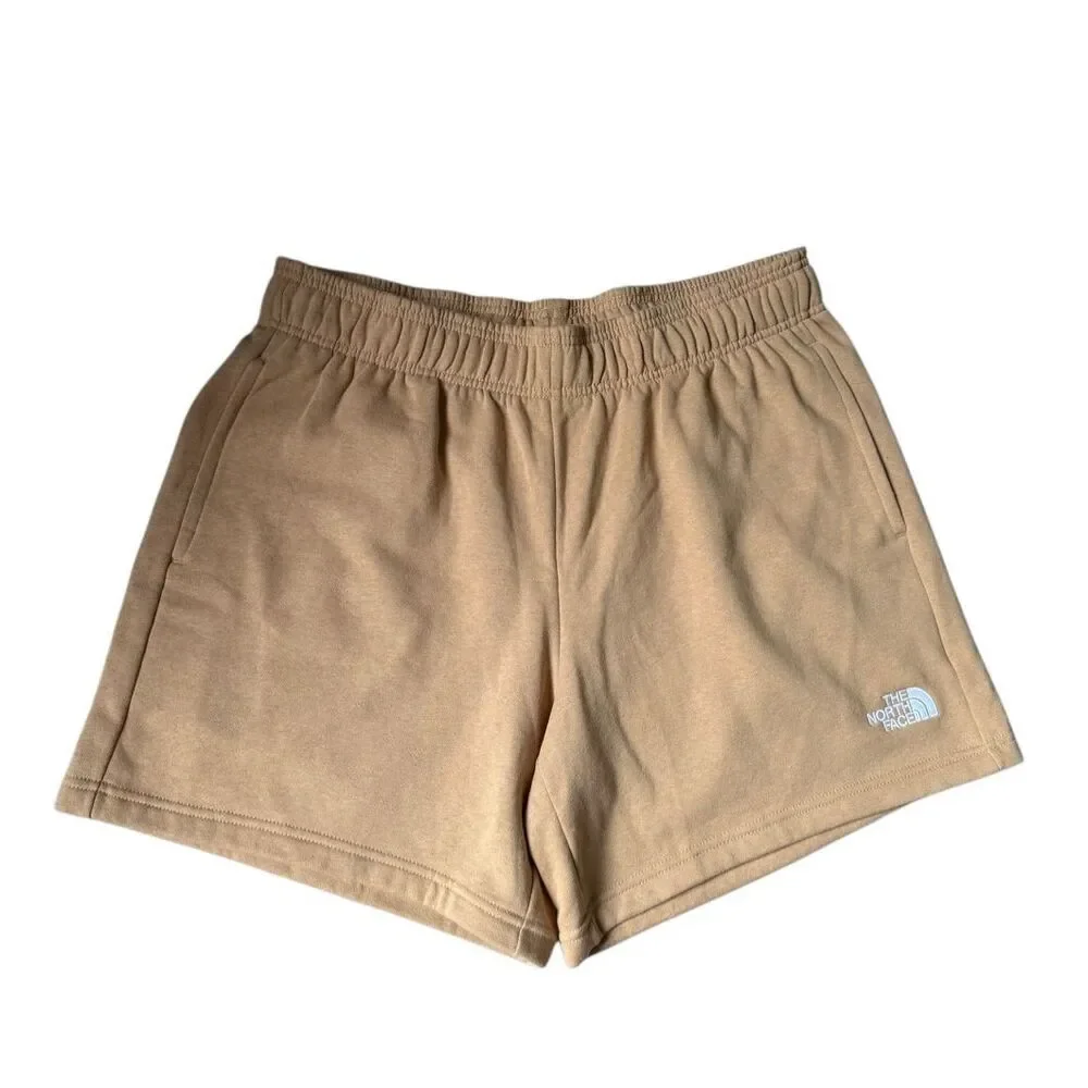 The North Face Shorts Half‎ Dome Athletic Fleece Tan XL