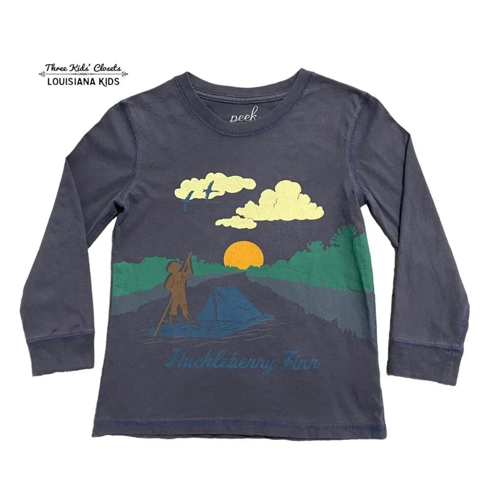 Peek XS (4/5) Mark Twain Huckleberry Finn Shirt