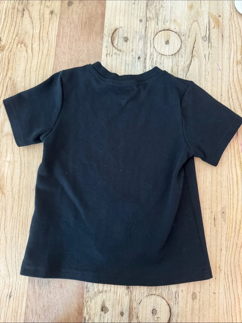 Kids Black 'I'm Twodles' 2nd Birthday Tee