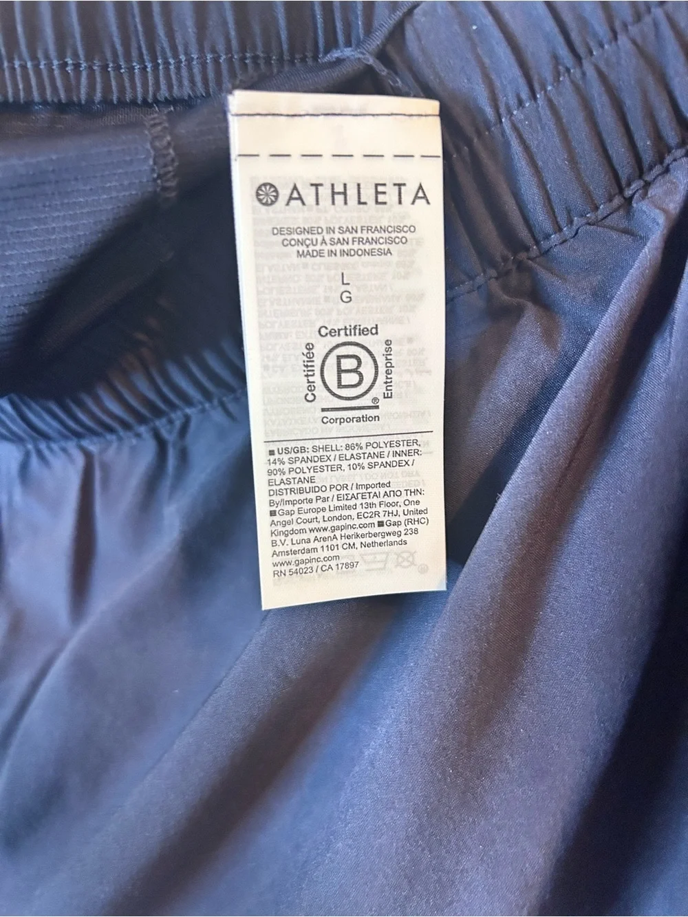NWT ATHLETA Speedwork Mid Rise 2 1/2