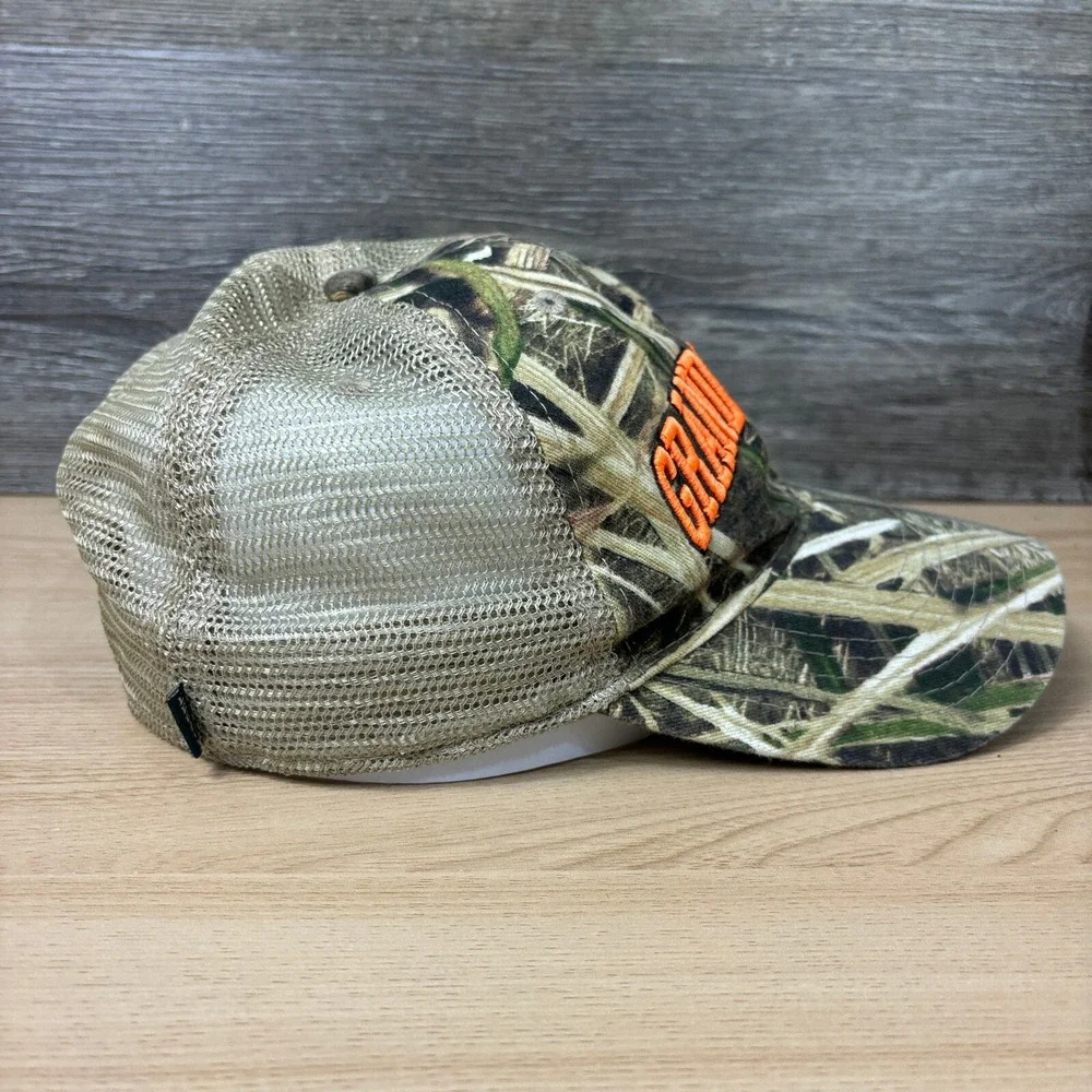Grand‎ Marais Hat Cap Snapback Brown Camo North Shore Minnesota Outdoors
