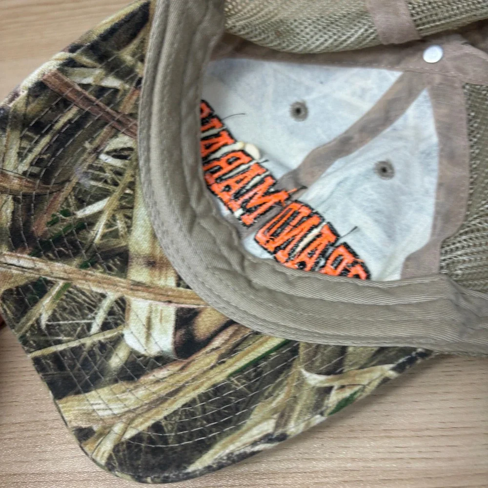 Grand‎ Marais Hat Cap Snapback Brown Camo North Shore Minnesota Outdoors