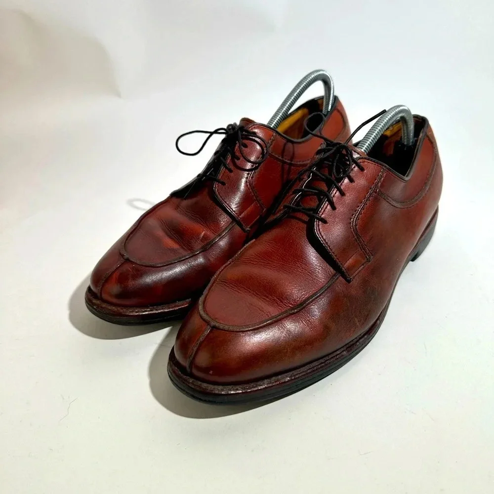 Allen Edmonds Stockbridge 3753 Split Toe Blucher Dress Shoes