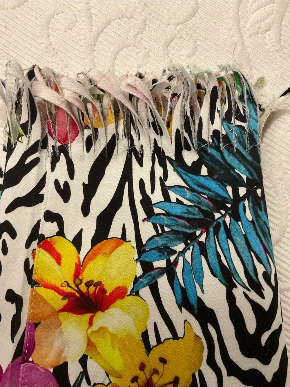 A.Z.I warm hem floral