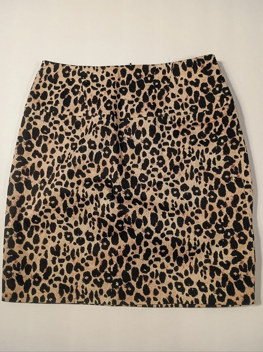 twentyone Size XS Animal Print Mini Skirt Zipper Close