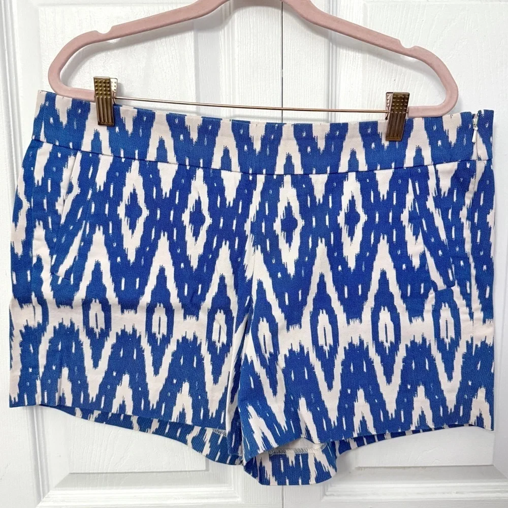 J. Crew Ikat Shorts 12