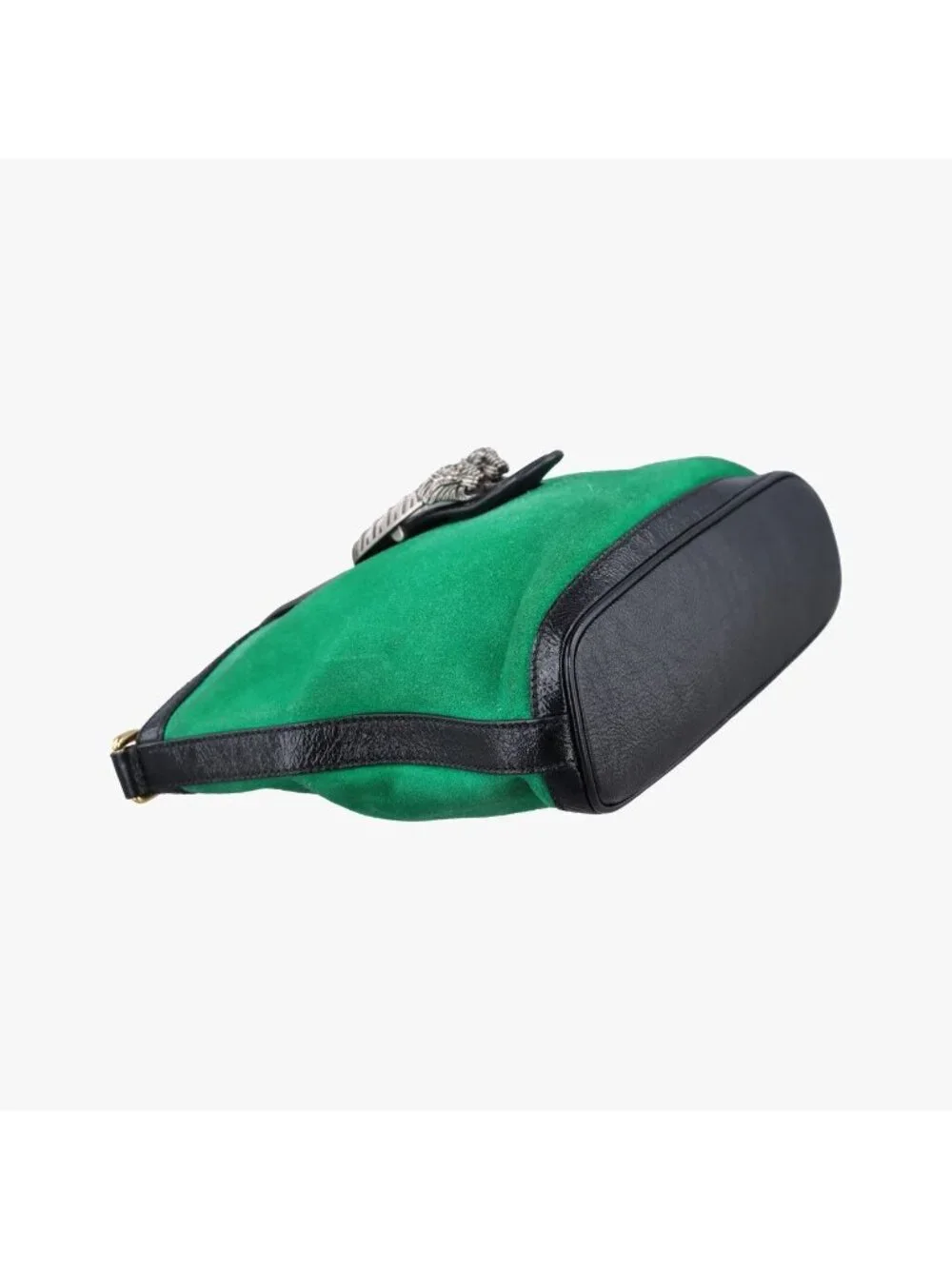 Gucci Dionysus Green Suede Leather Shoulder