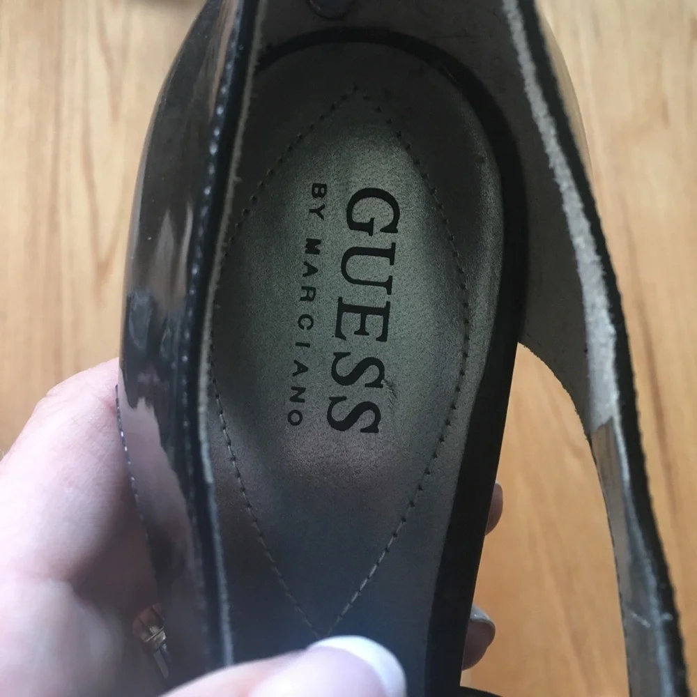 Guess by Marciano black patent