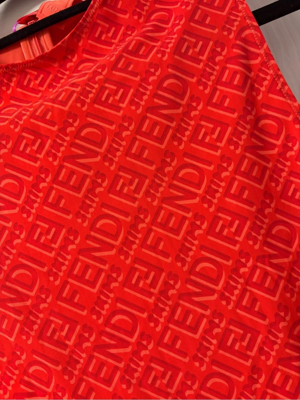 Fendi vibrant orange