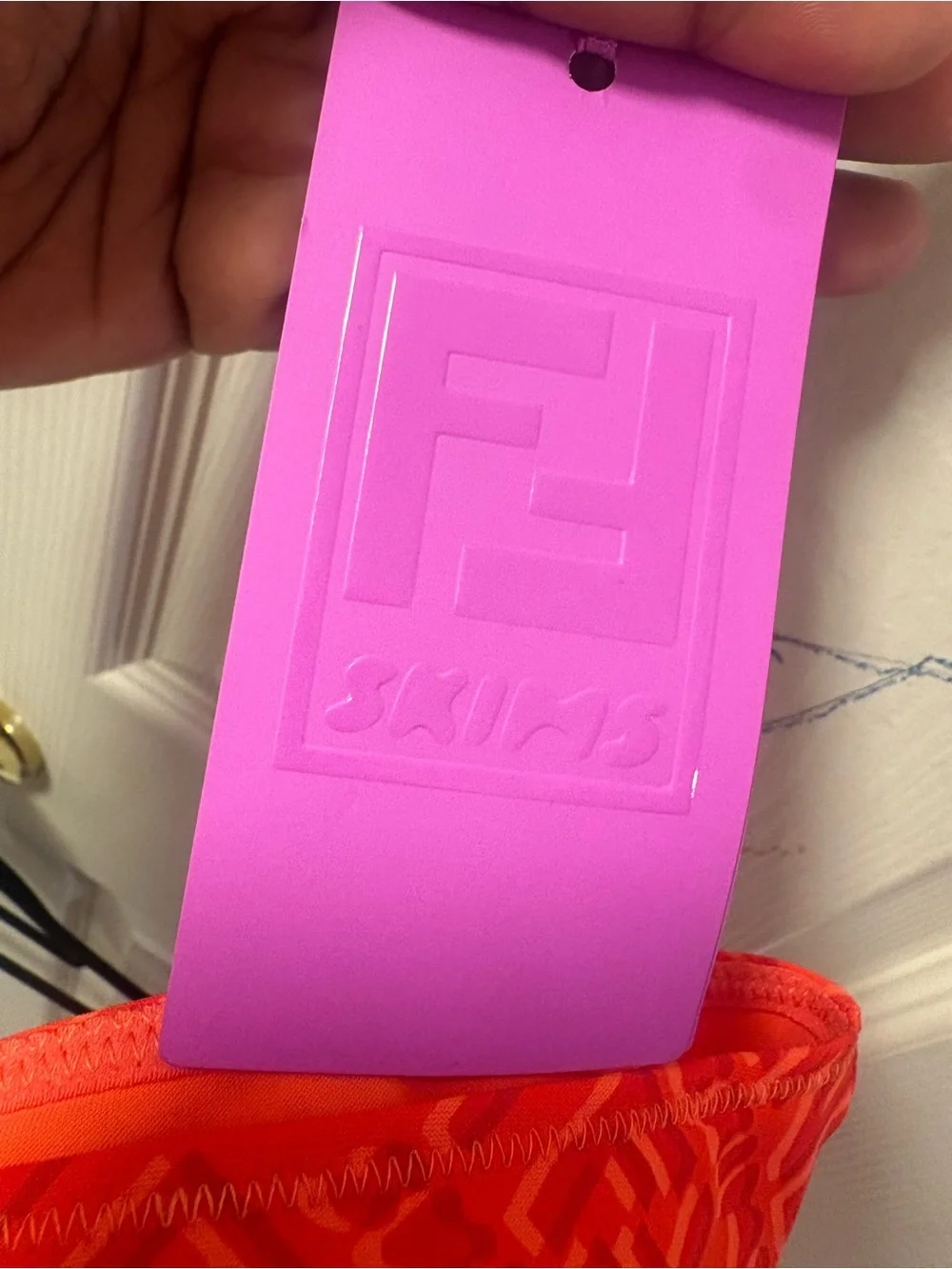Fendi vibrant orange