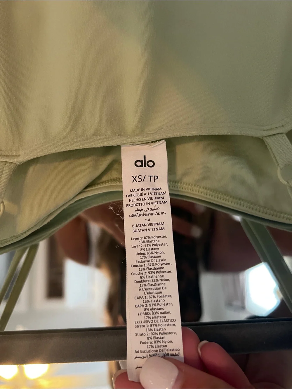 ALO Yoga minimal fabric dress