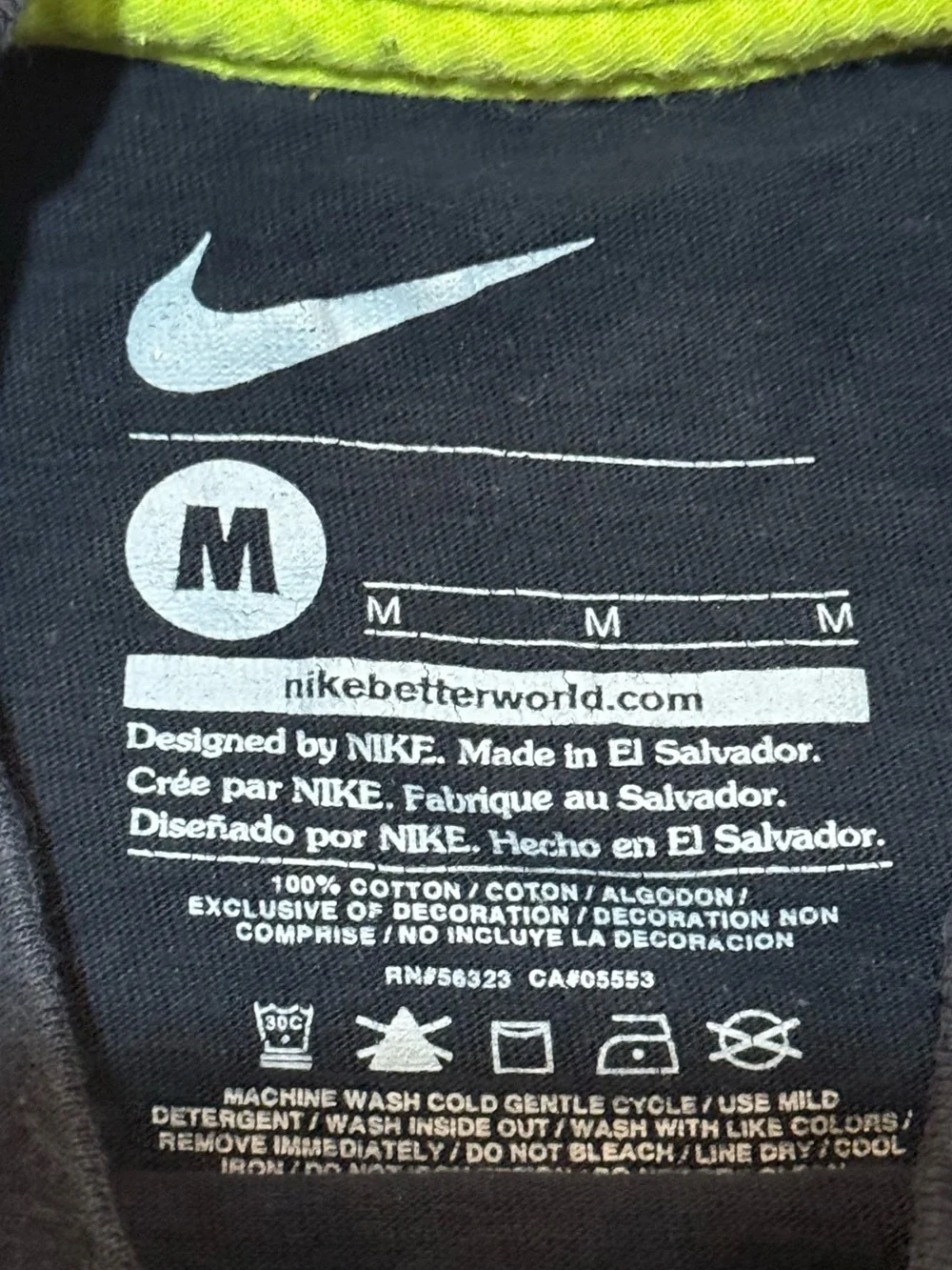 Nike black short