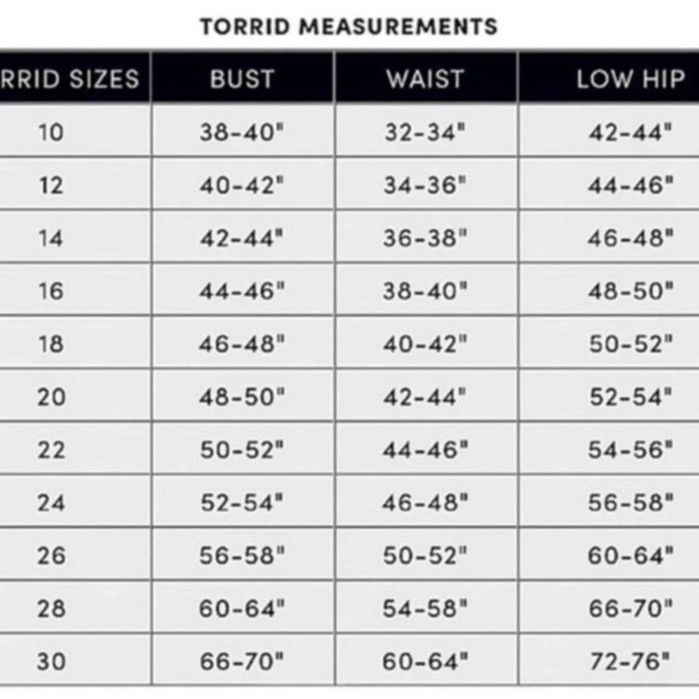 torrid these lace