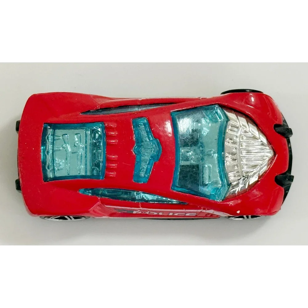 Hot Wheels Speed Trap Toy Car Kids 1:64 Red Police Cruiser‎ HWPD 32 T9885