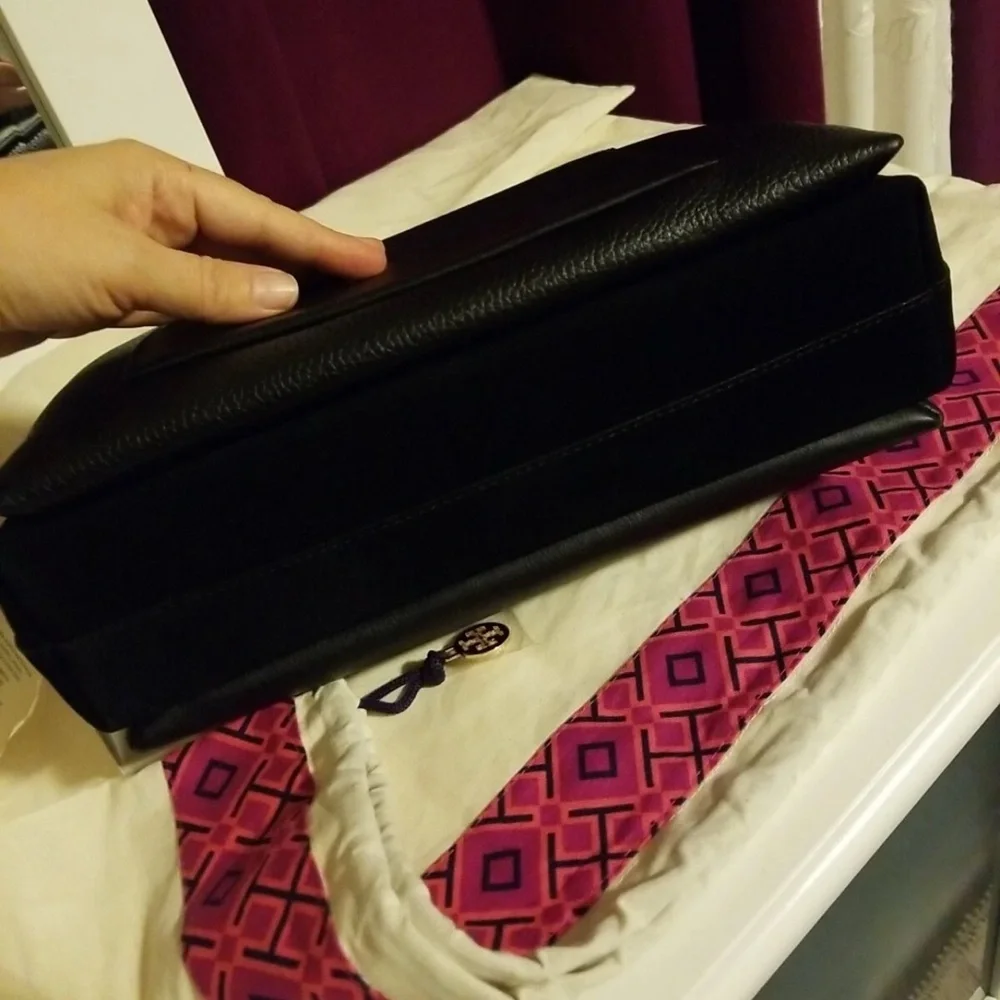 Tory Burch Authentic Kira Mixed Materials Embellished Unique Bag Limited Edition