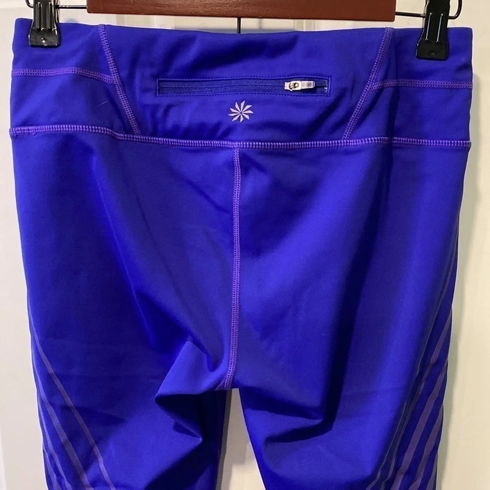 Athleta Sonar Reflective Gel Crop Leggings