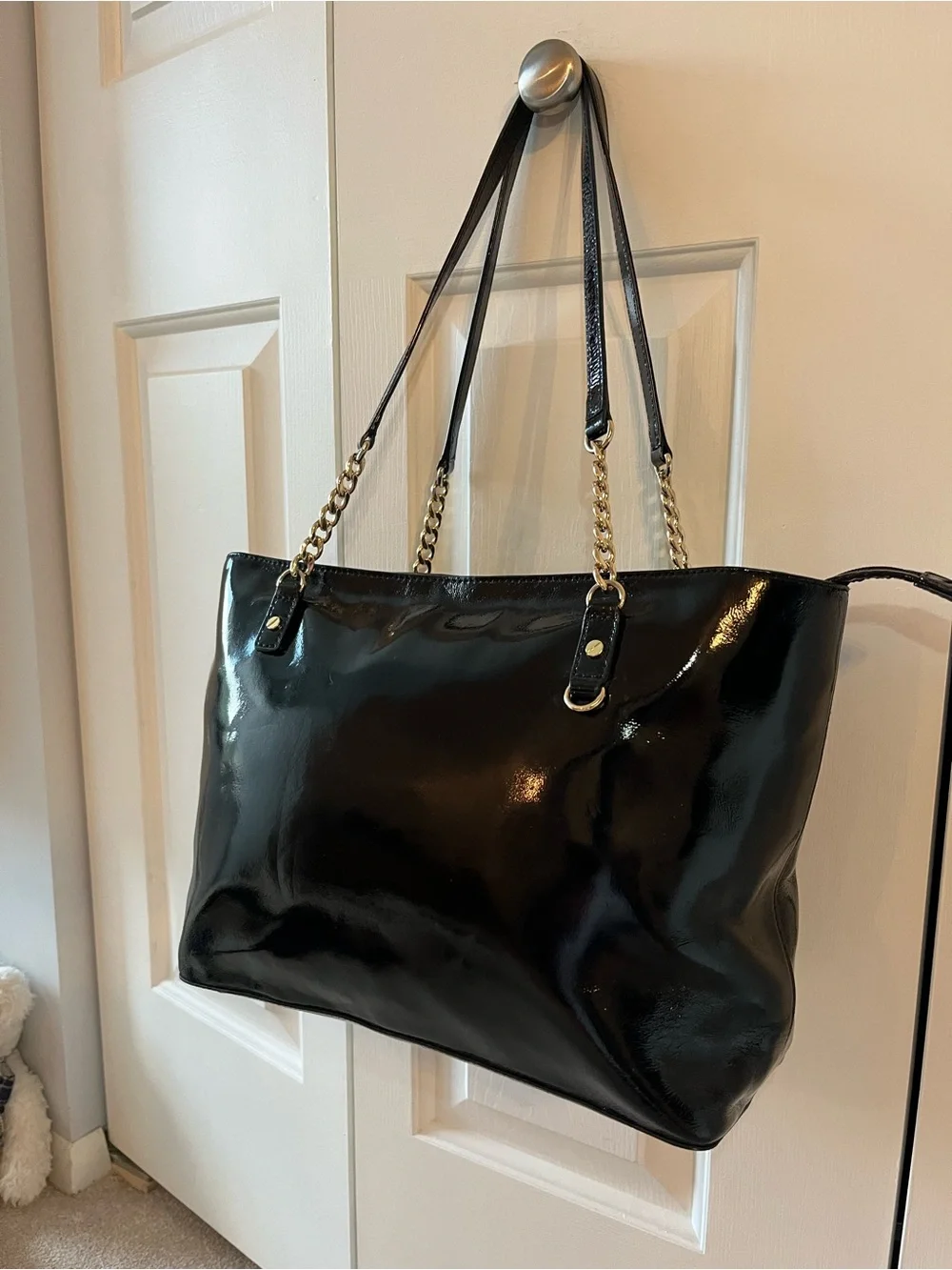 Michael Kors shiny black