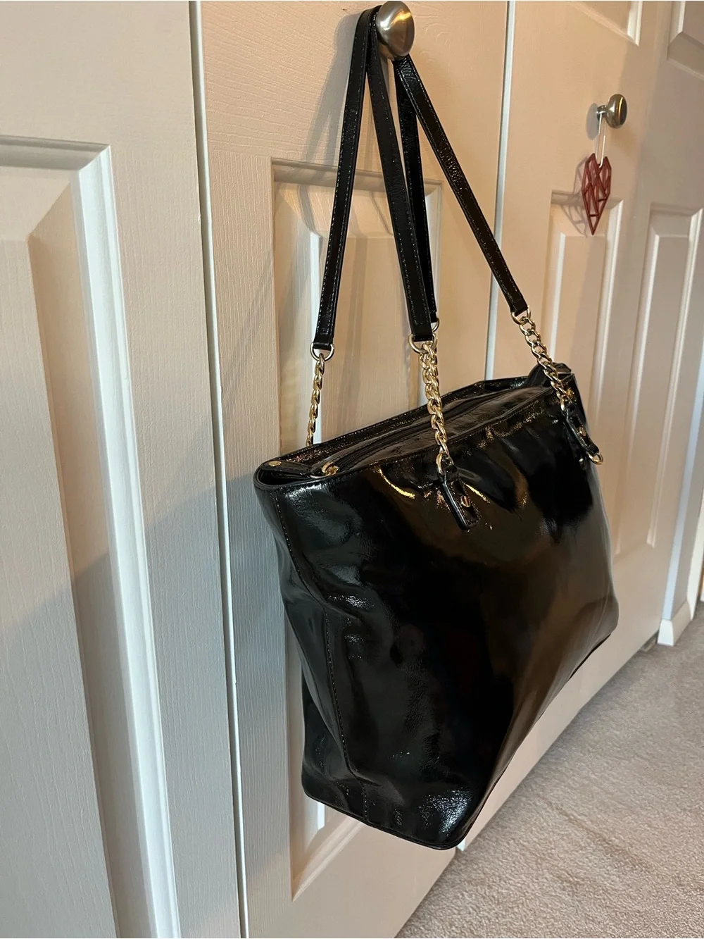 Michael Kors shiny black