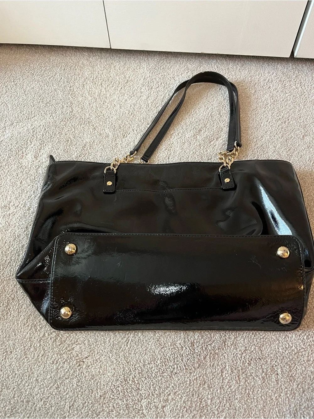Michael Kors shiny black