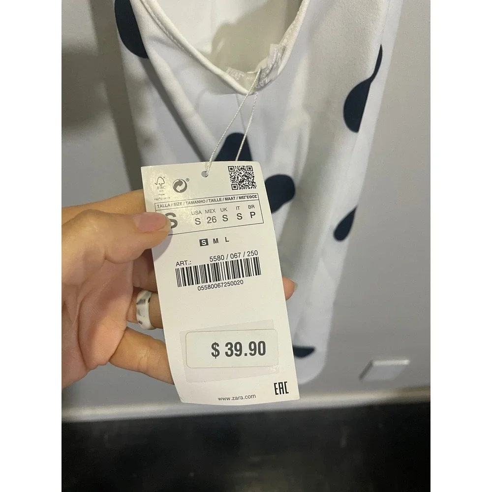 Zara polka dot