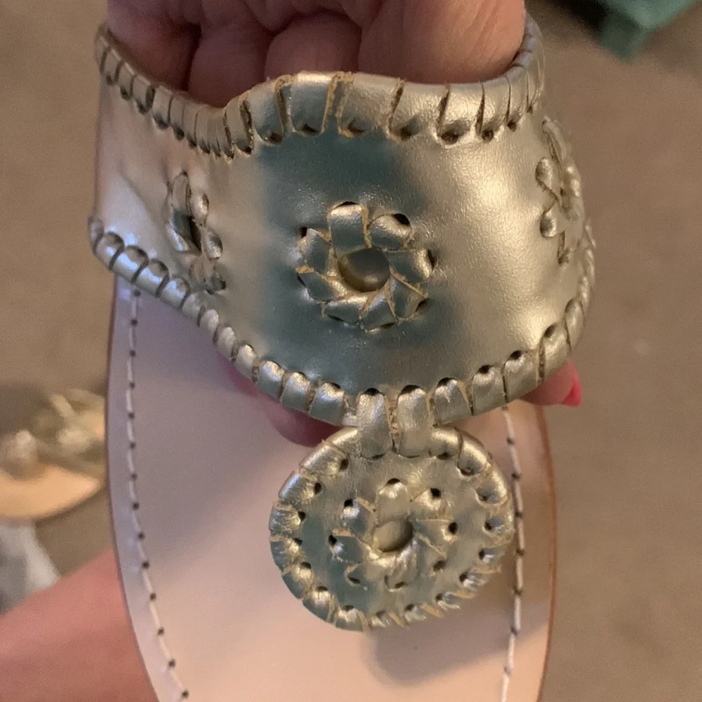 Jack Rogers classic gold